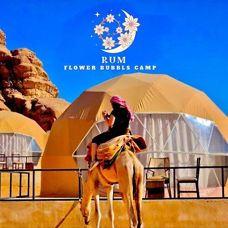 Rum Flower Bubbles Luxury Camp Вади-Рам Экстерьер фото