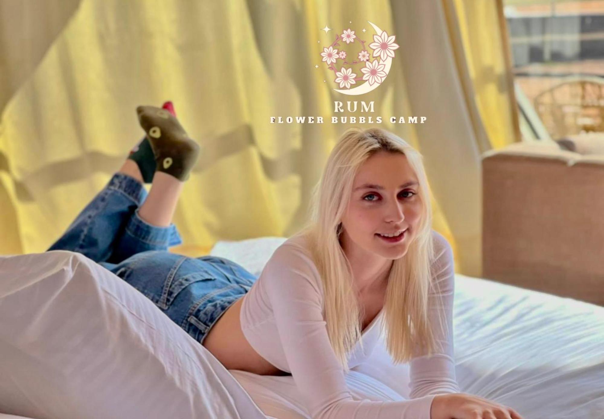 Rum Flower Bubbles Luxury Camp Вади-Рам Экстерьер фото