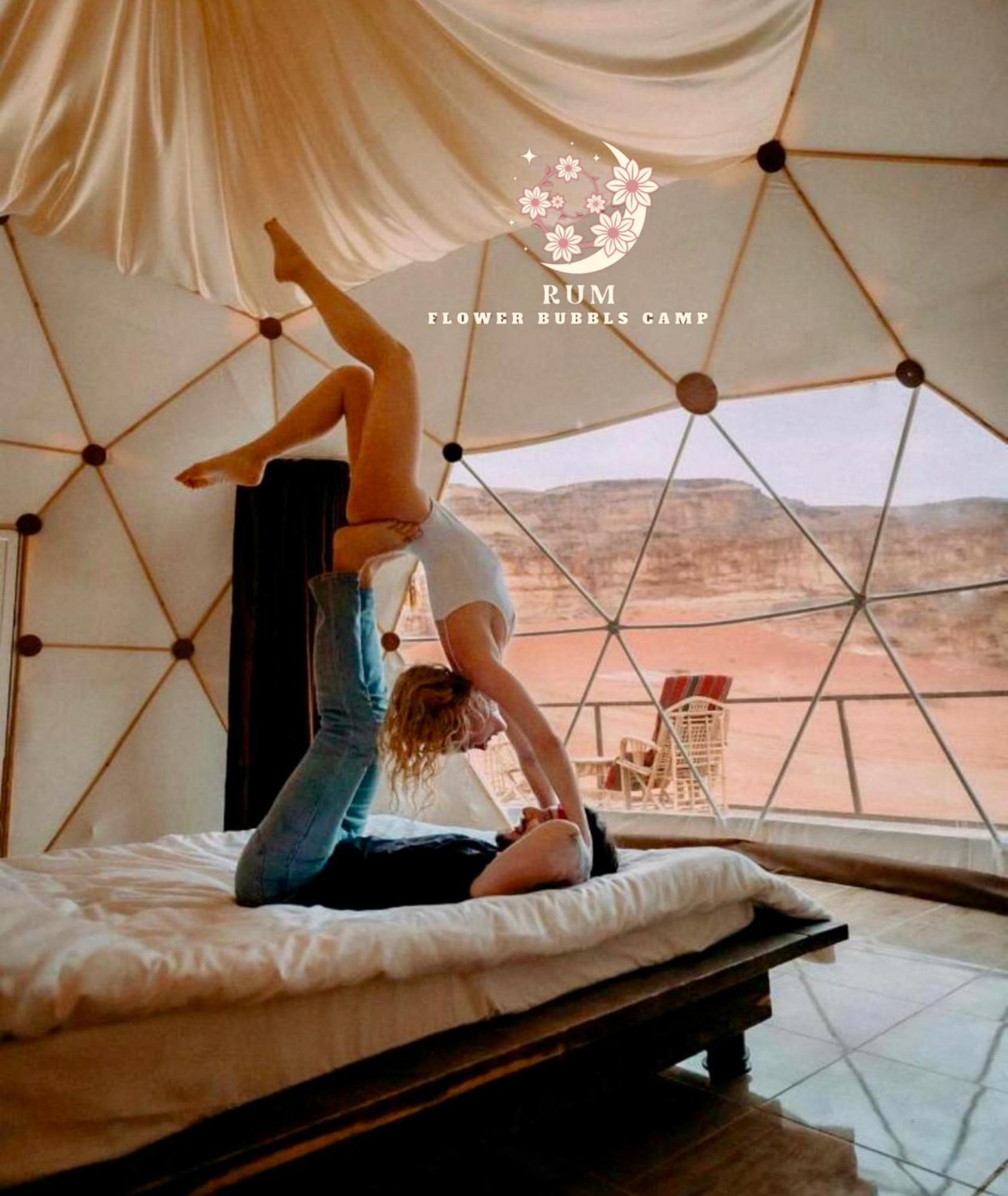 Rum Flower Bubbles Luxury Camp Вади-Рам Экстерьер фото